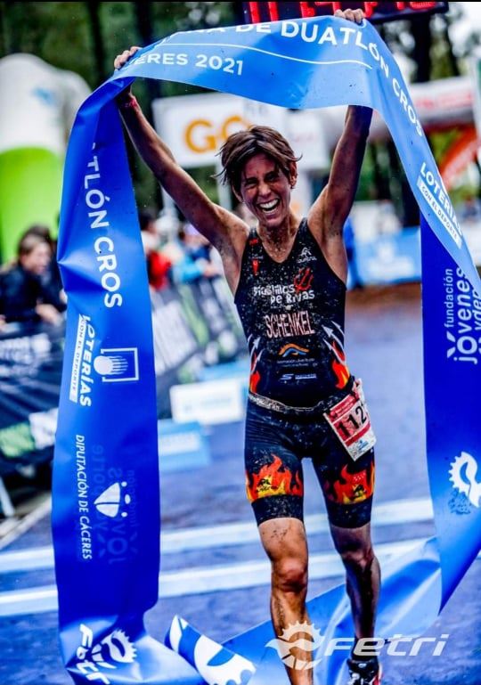 Voor- en nabeschouwingen: Sandra Schenkel pakt de overwinning in de sprintduatlon Spaans kampioenschap